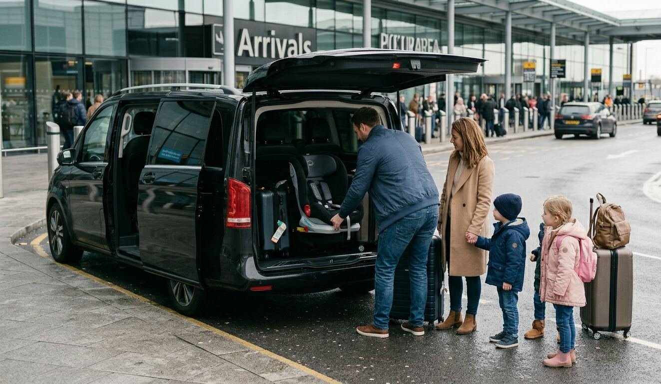 Airport taxi vs train