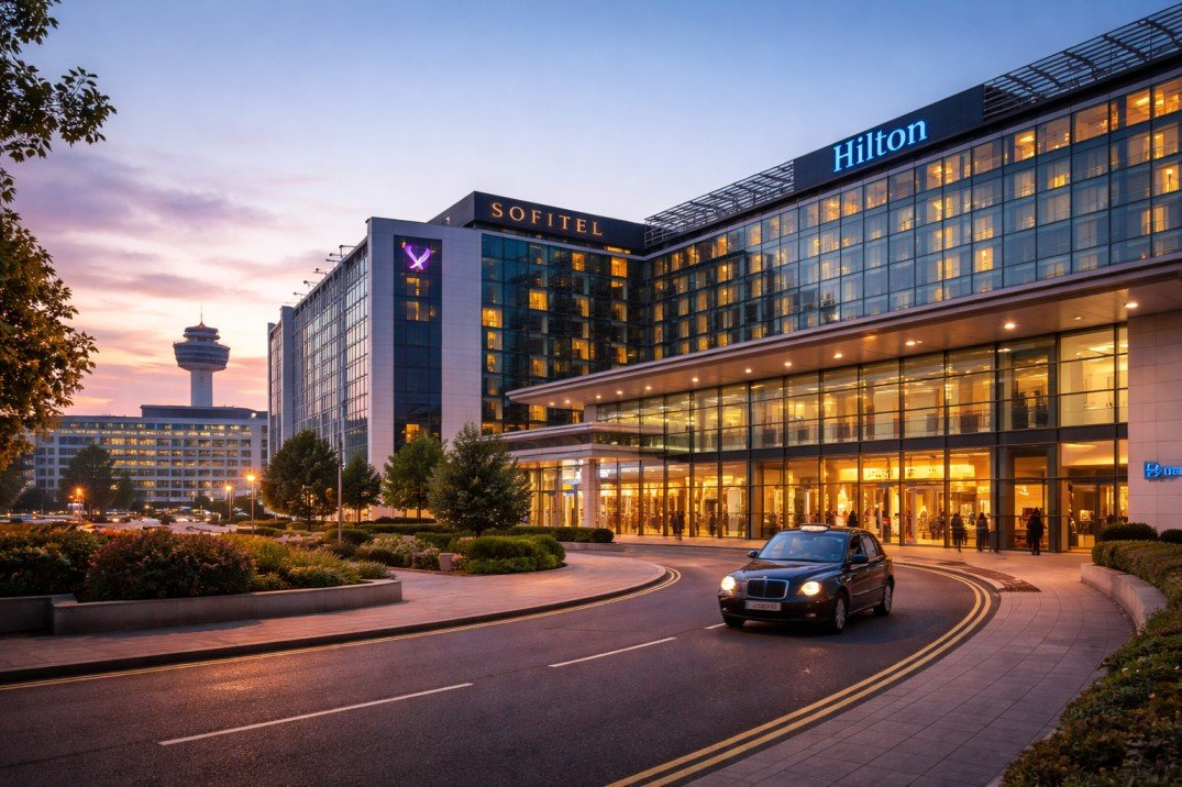 Airport taxi vs train