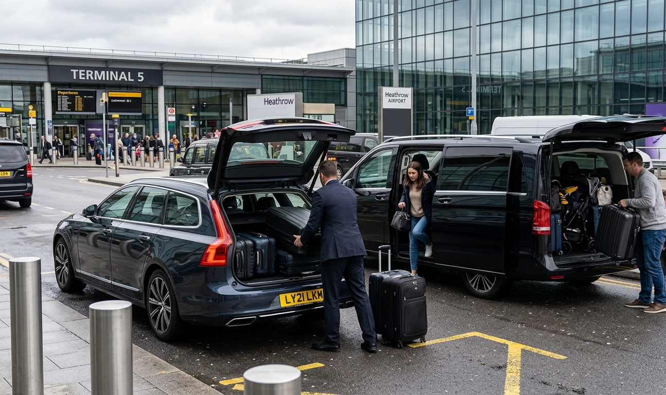 Airport taxi vs train