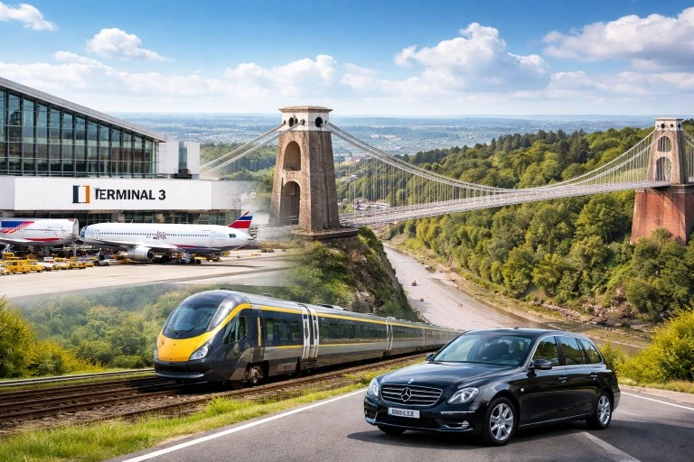 Airport taxi vs train