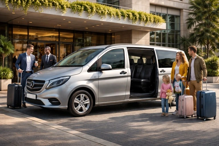 Airport taxi vs train