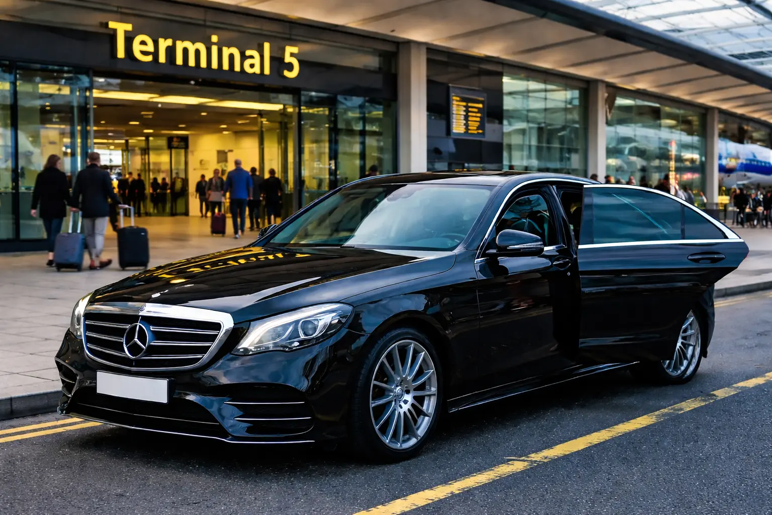 Airport taxi vs train