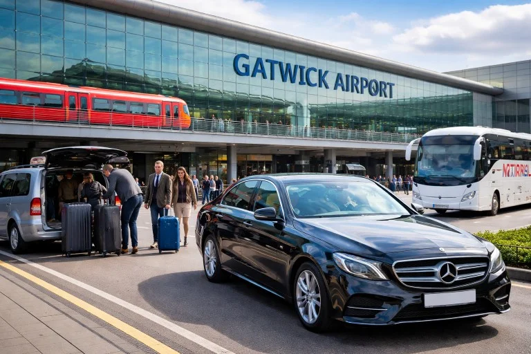 Airport taxi vs train