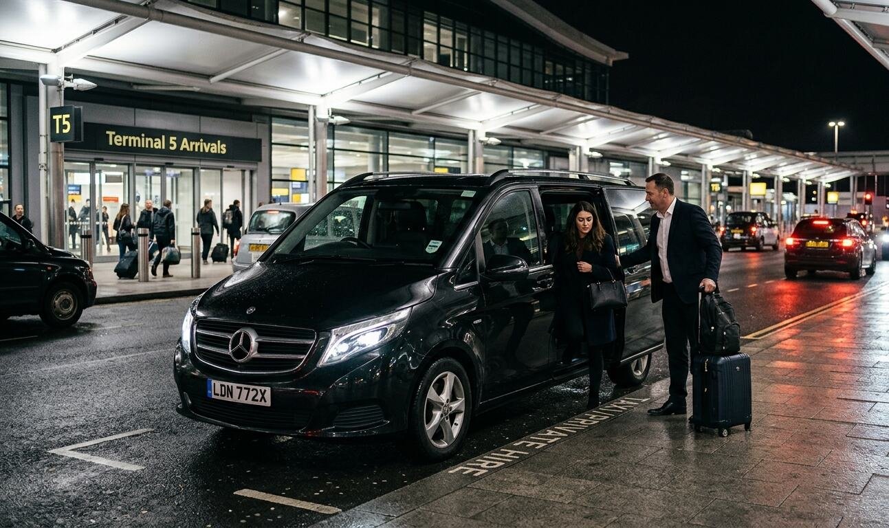 Airport taxi vs train