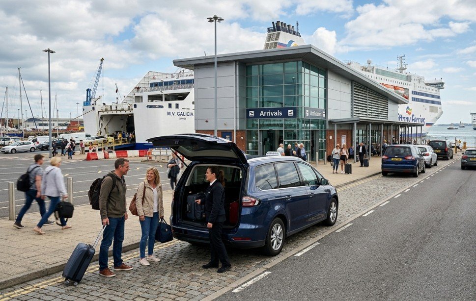 Airport taxi vs train